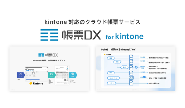 帳票DX for kintone サービス紹介資料